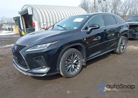 2022 Lexus Rx 350 F Sport Handling z USA, uszkodzony, nr VIN 2T2YZMDA3NC359189